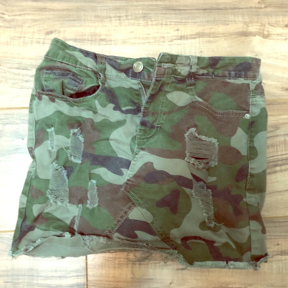 Camouflage Skirt